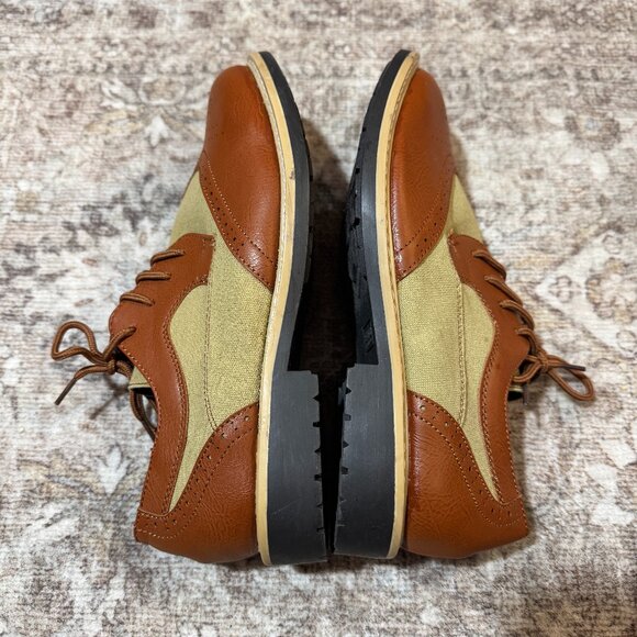 Kenneth Cole Wingtip Oxford Dress Shoes - size 6 - Picture 1 of 11